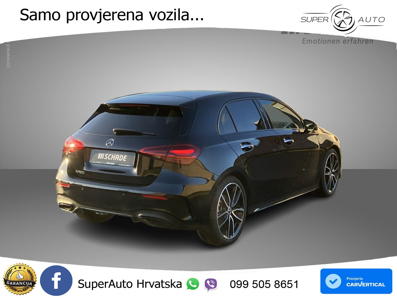 Mercedes-Benz A 180 7G-DCT AMG LED+GR SJED+ACC