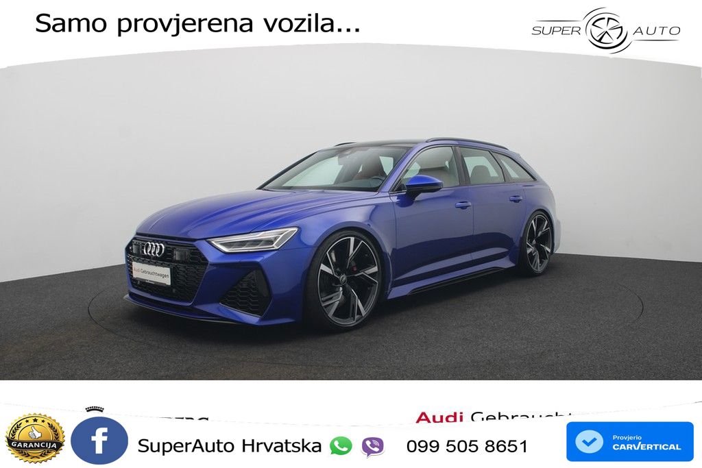 Audi RS6 Avant 4.0 TFSI V8 (600 KS) quattro Tiptronic LED+GR SJED+ACC