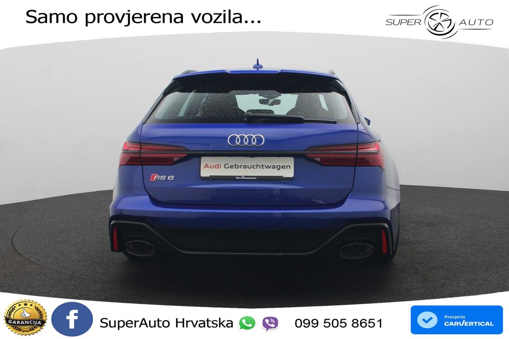 Audi RS6 Avant 4.0 TFSI V8 (600 KS) quattro Tiptronic LED+GR SJED+ACC