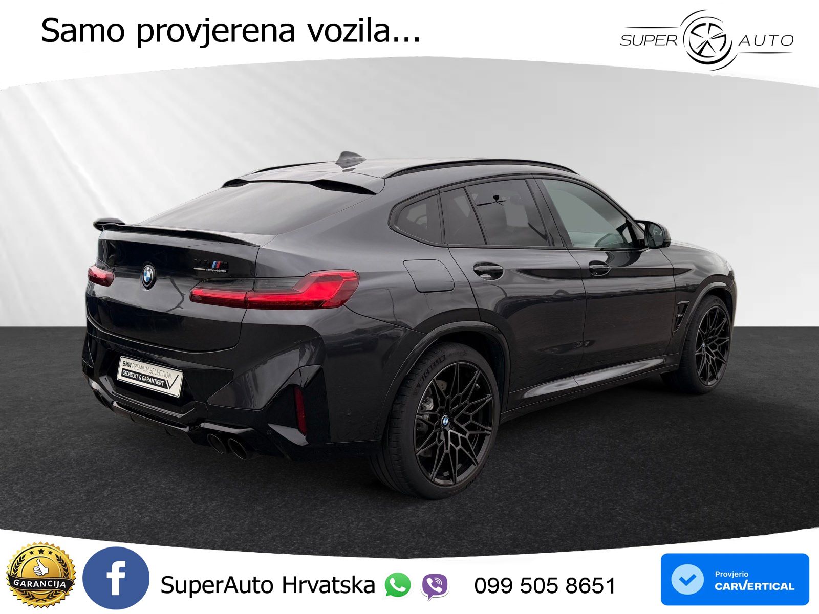 BMW X4 M Competition 3.0 (510 KS) xDrive Steptronic LED+GR SJED+ACC