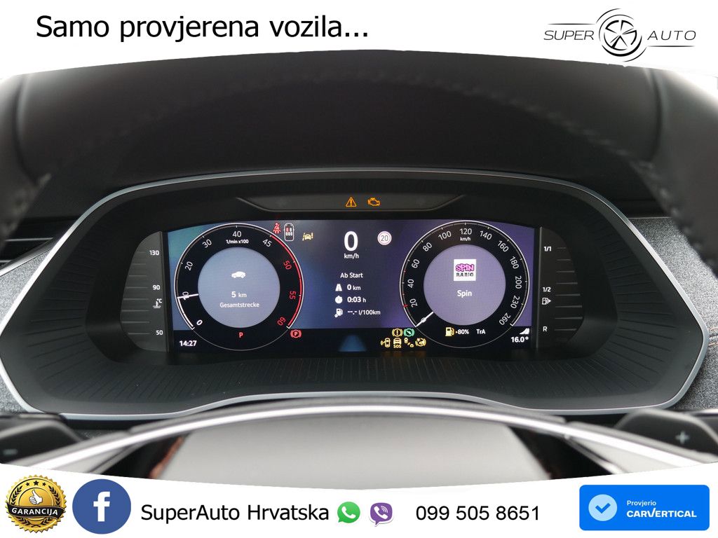 Škoda Octavia Combi 2.0 TDI (150 KS) DSG LED+GR SJED+ACC