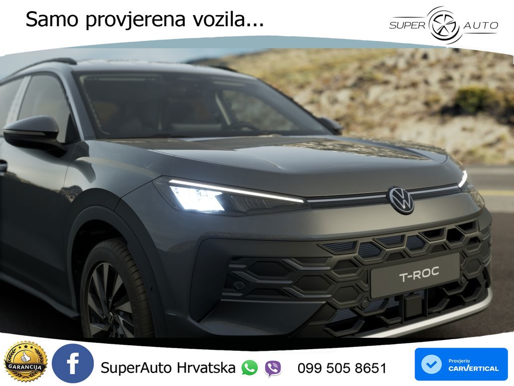 Volkswagen T-Roc 1.5 eTSI (116 KS)  DSG LED+GR SJED+ACC