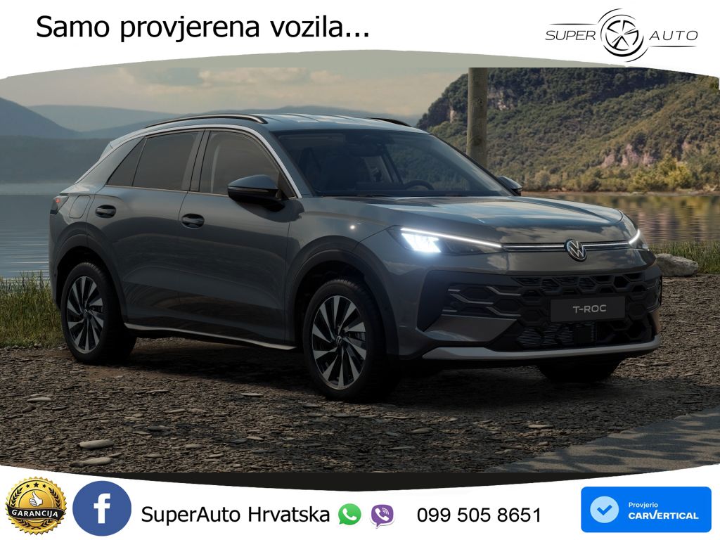 Volkswagen T-Roc 1.5 eTSI (116 KS)  DSG LED+GR SJED+ACC