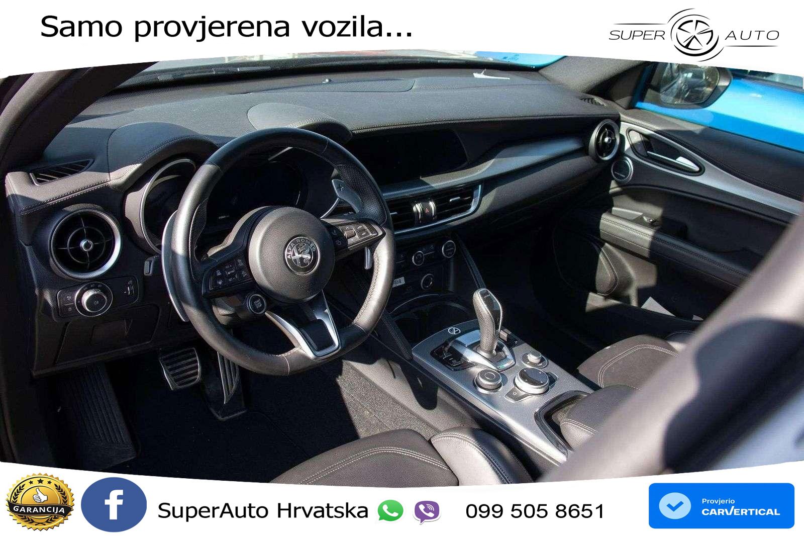 Alfa Romeo Stelvio 2.2 MultiJet II (210 KS) Q4 Automatic LED+GR SJED+ACC
