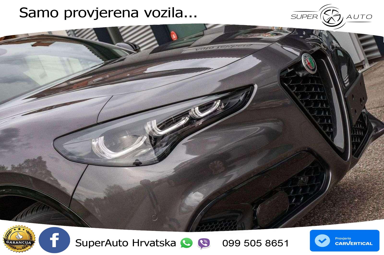 Alfa Romeo Stelvio 2.2 MultiJet II (210 KS) Q4 Automatic LED+GR SJED+ACC