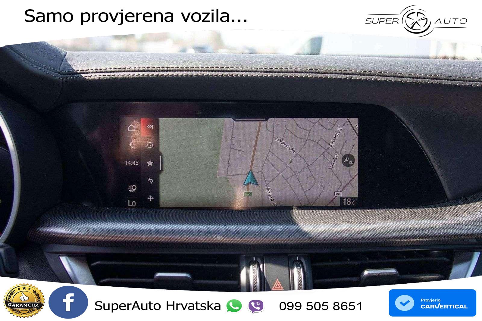 Alfa Romeo Stelvio 2.2 MultiJet II (210 KS) Q4 Automatic LED+GR SJED+ACC