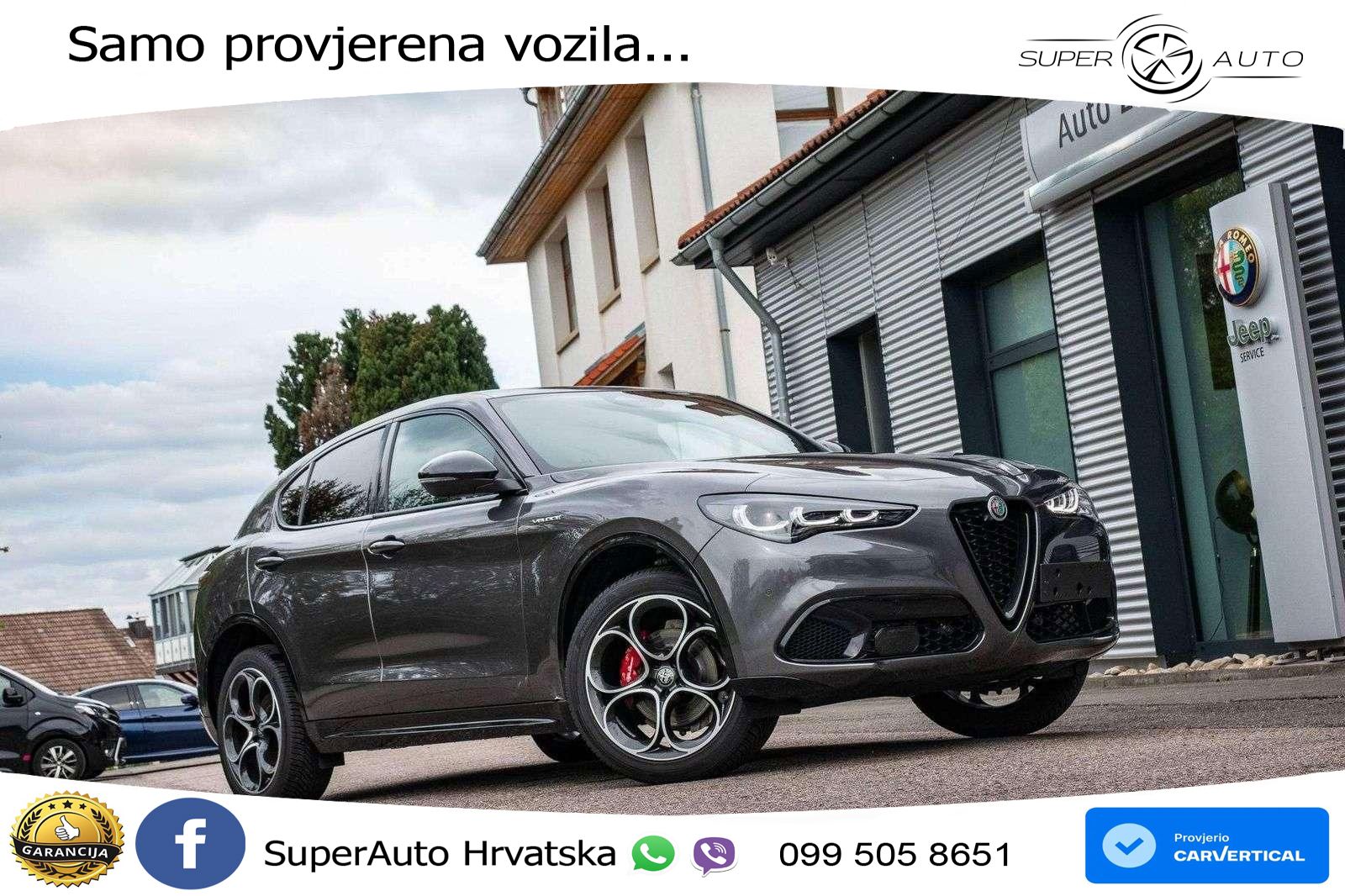 Alfa Romeo Stelvio 2.2 MultiJet II (210 KS) Q4 Automatic LED+GR SJED+ACC