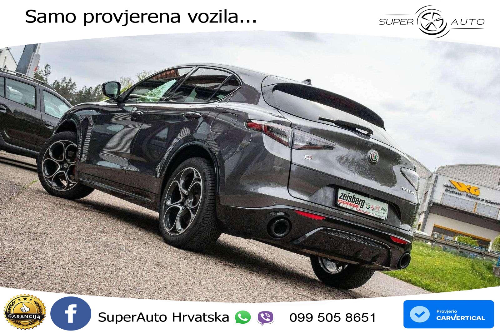 Alfa Romeo Stelvio 2.2 MultiJet II (210 KS) Q4 Automatic LED+GR SJED+ACC