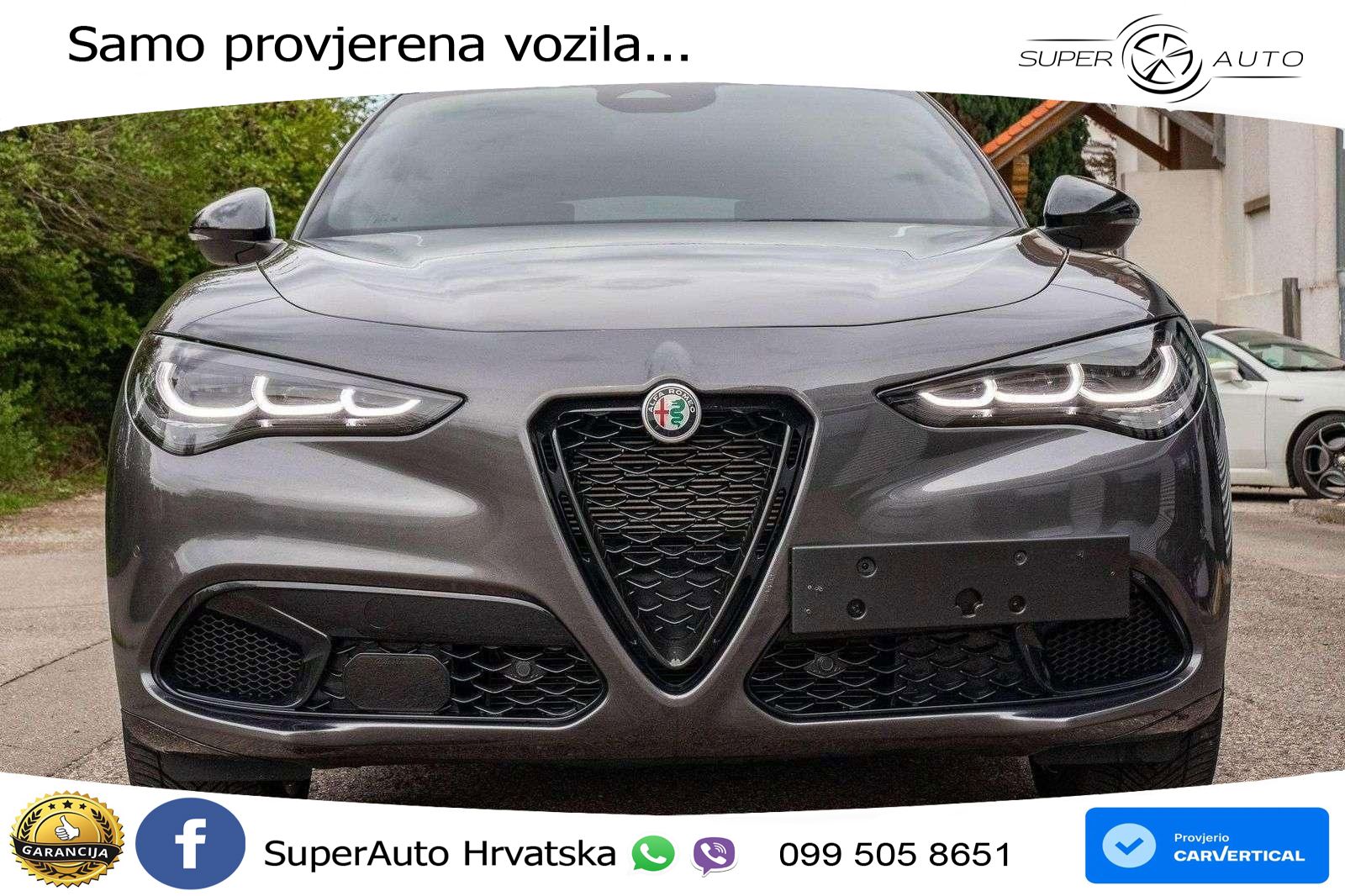 Alfa Romeo Stelvio 2.2 MultiJet II (210 KS) Q4 Automatic LED+GR SJED+ACC