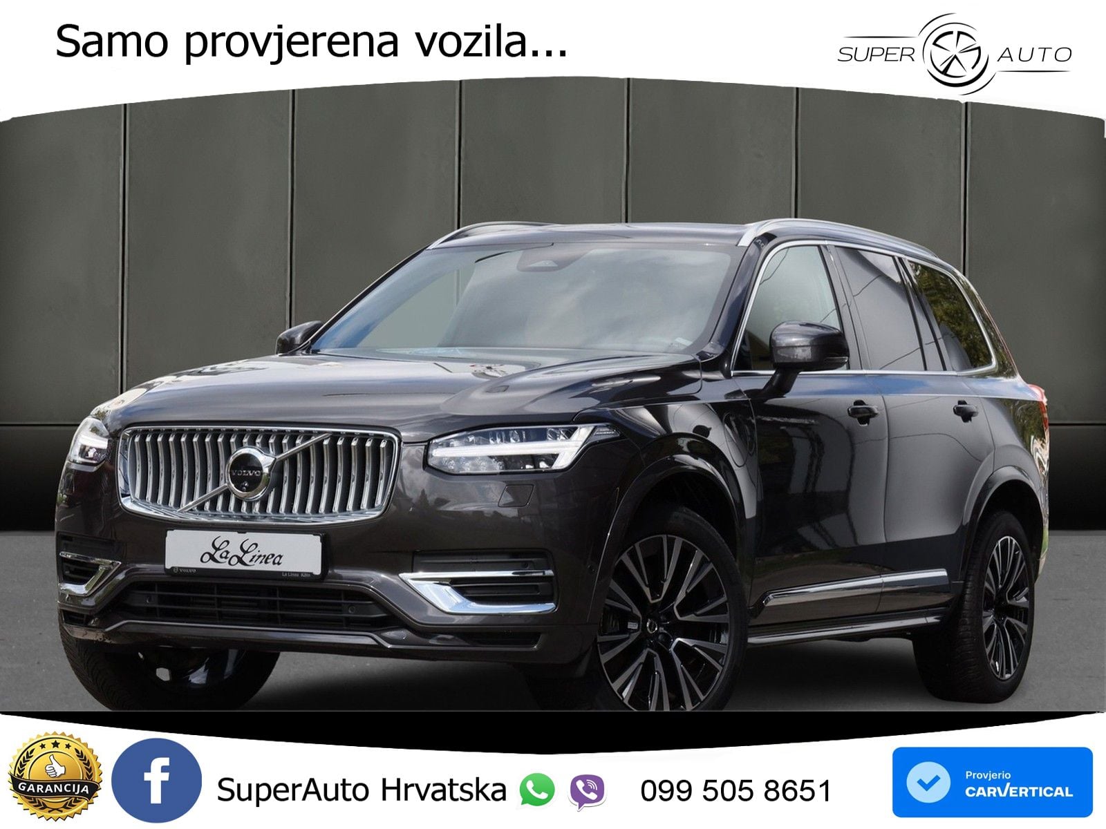 Volvo XC90 2.0 T8 AWD Automatic LED+GR SJED+ACC