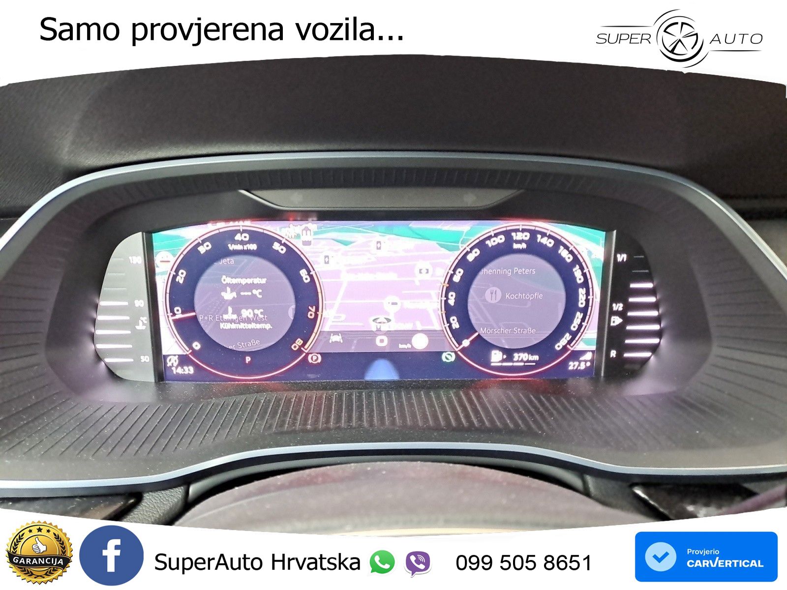 Škoda Octavia Combi RS 2.0 TSI (265 KS) DSG LED+GR SJED+ACC