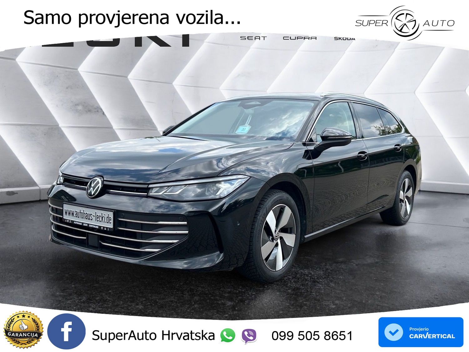 Volkswagen Passat Variant 1.5 eTSI (150 KS) DSG LED+GR SJED+ACC