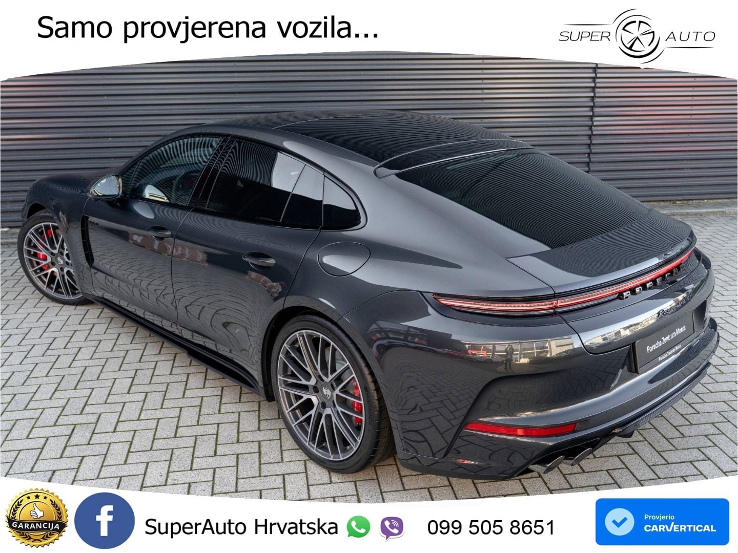 Porsche Panamera 4S 2.9 V6 (544 KS) E-Hybrid PDK LED+GR SJED+ACC
