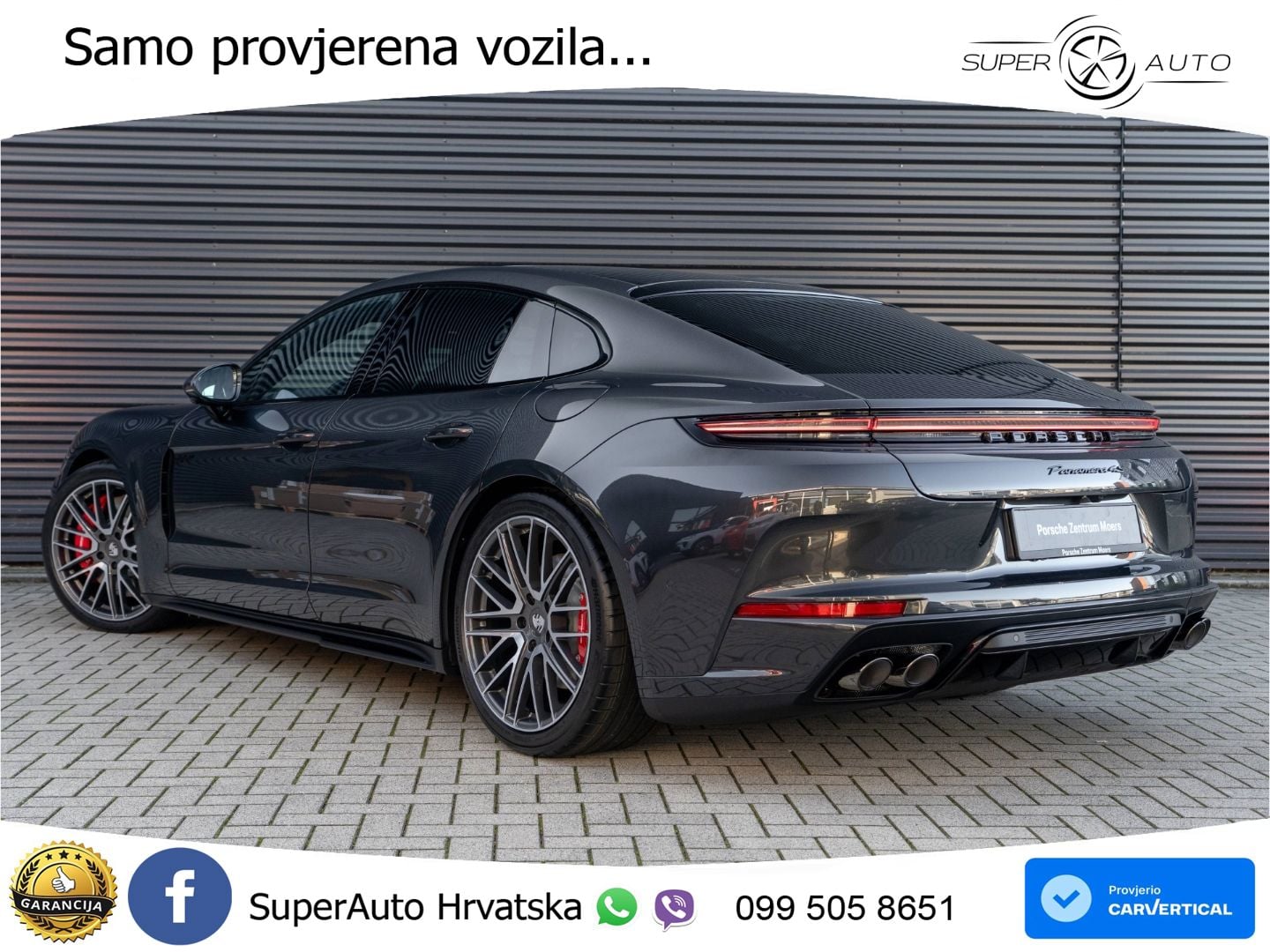 Porsche Panamera 4S 2.9 V6 (544 KS) E-Hybrid PDK LED+GR SJED+ACC