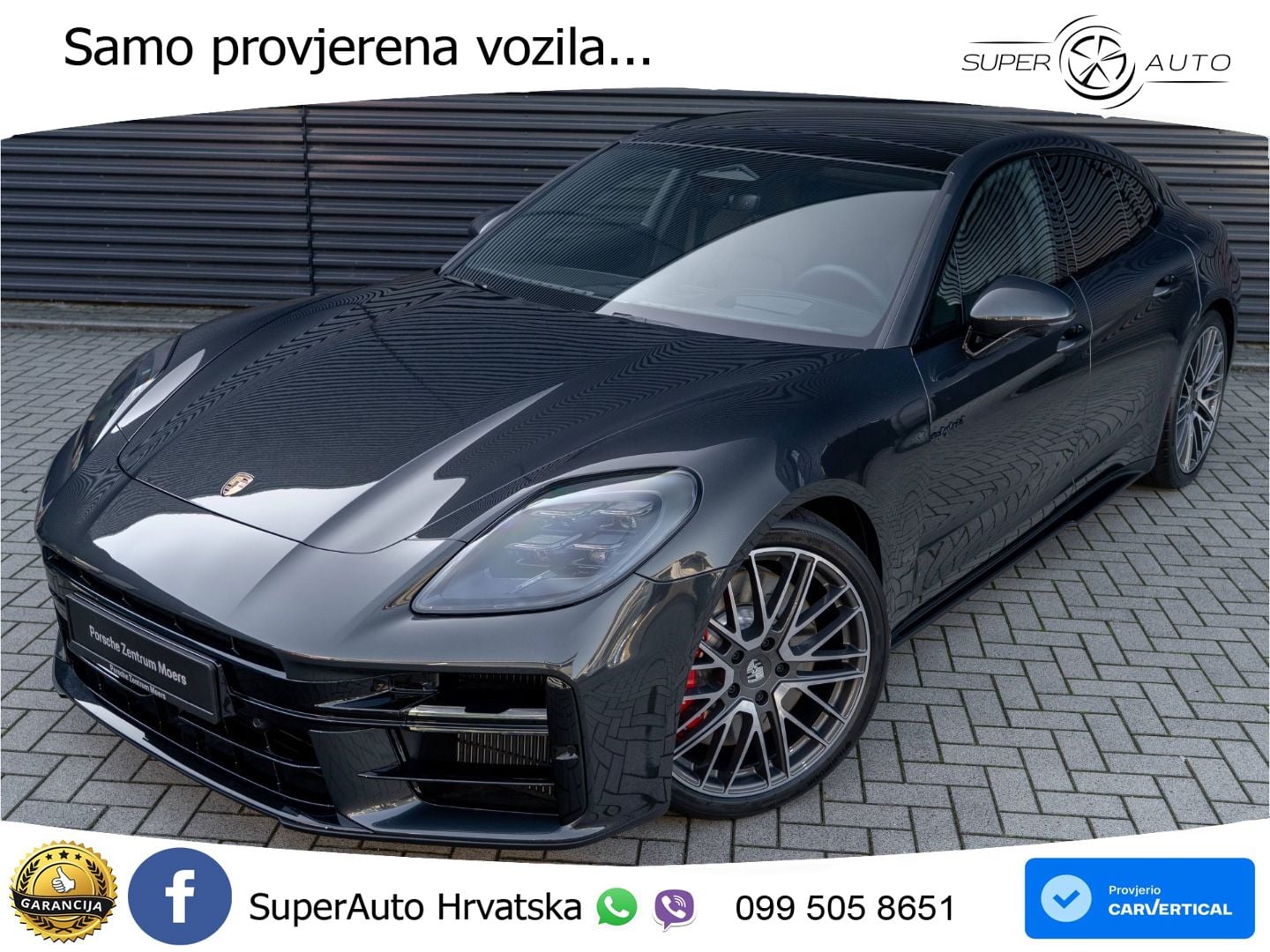 Porsche Panamera 4S 2.9 V6 (544 KS) E-Hybrid PDK LED+GR SJED+ACC