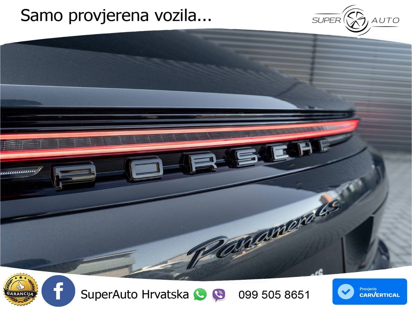 Porsche Panamera 4S 2.9 V6 (544 KS) E-Hybrid PDK LED+GR SJED+ACC