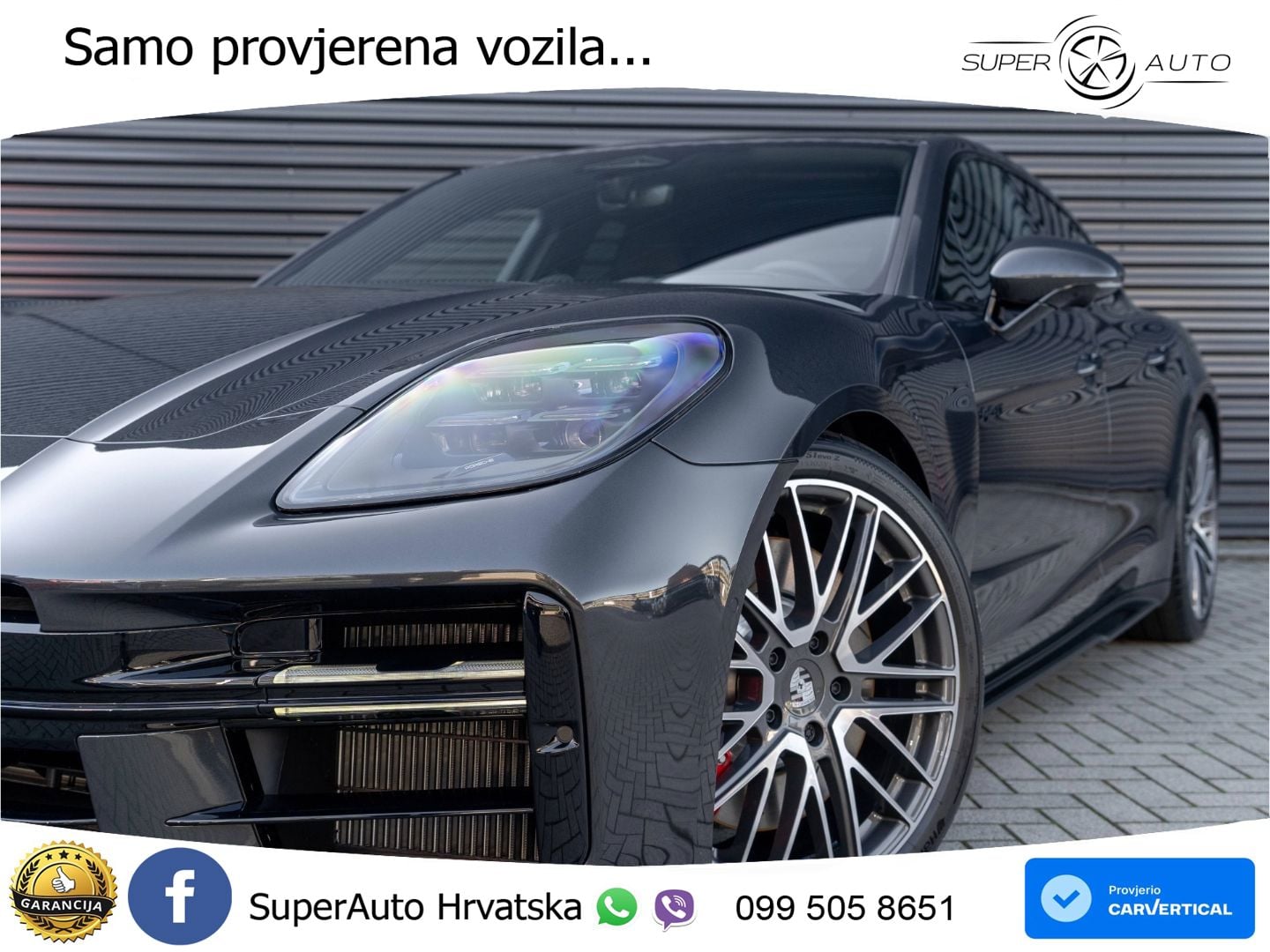 Porsche Panamera 4S 2.9 V6 (544 KS) E-Hybrid PDK LED+GR SJED+ACC