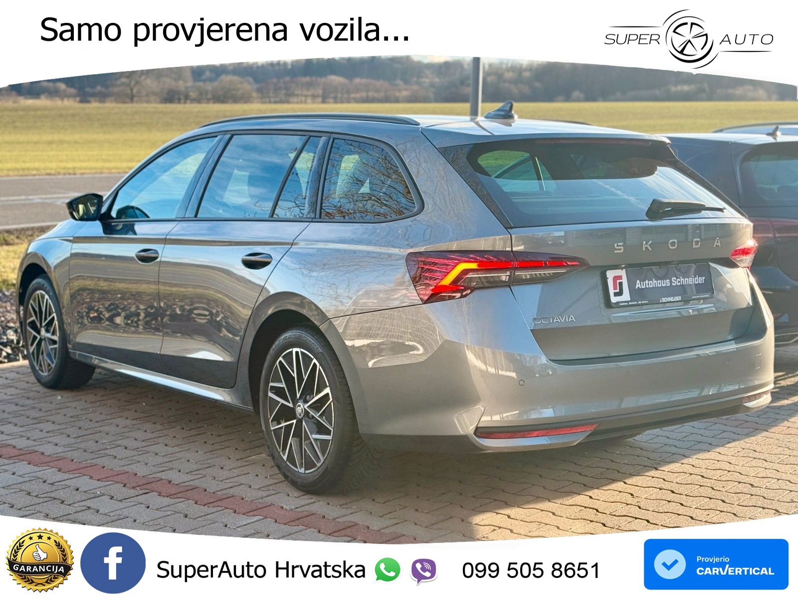 Škoda Octavia Combi 2.0 TDI (150 KS) DSG Selection LED+GR SJED+ACC