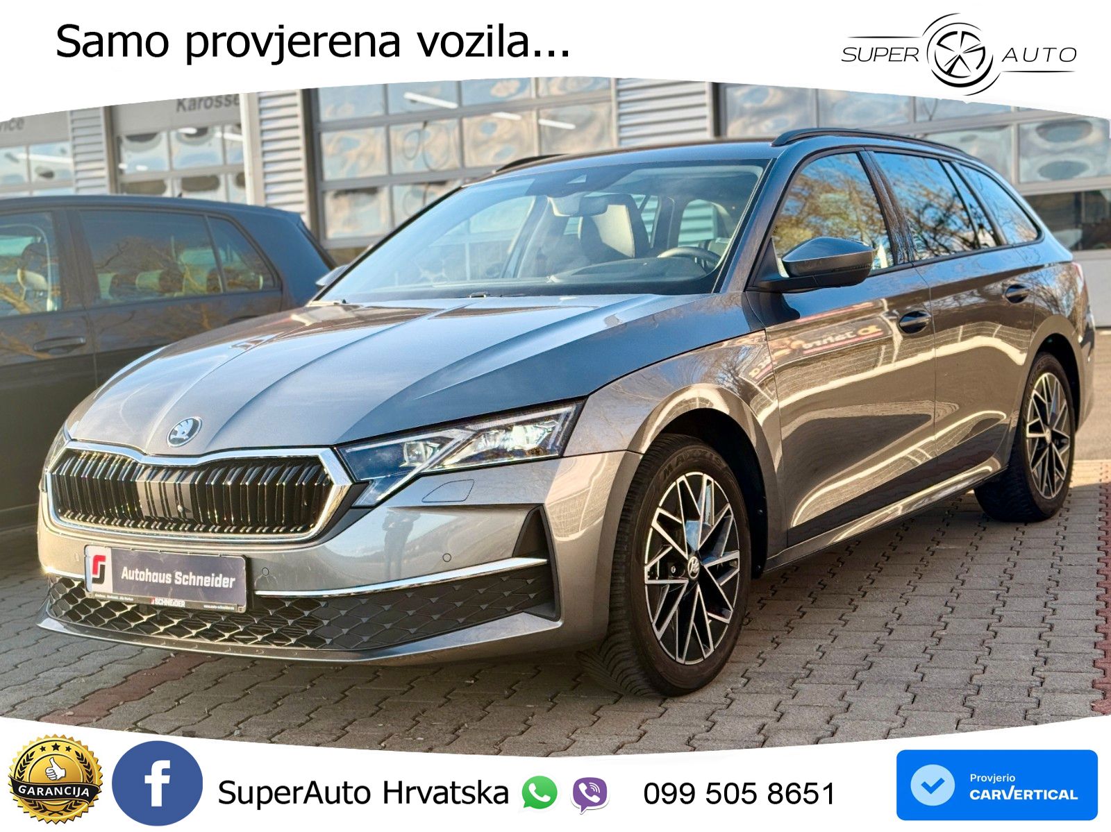 Škoda Octavia Combi 2.0 TDI (150 KS) DSG Selection LED+GR SJED+ACC