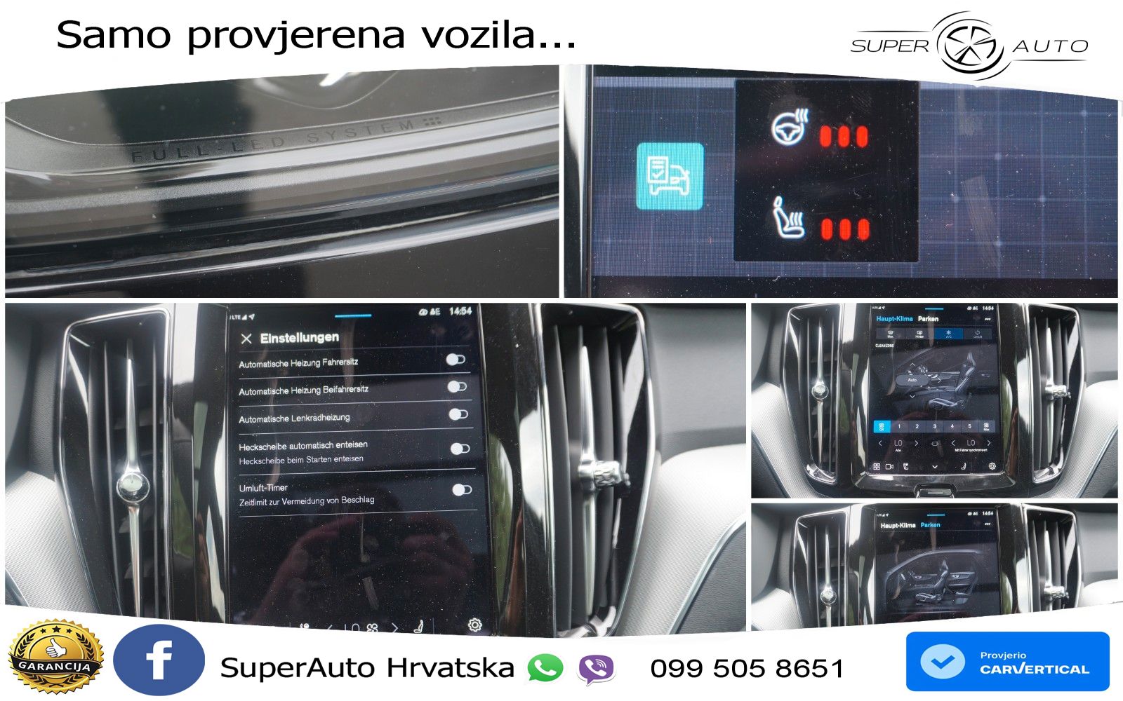 Volvo XC60 B5 Benzin AWD Geartronic LED+GR SJED+ACC