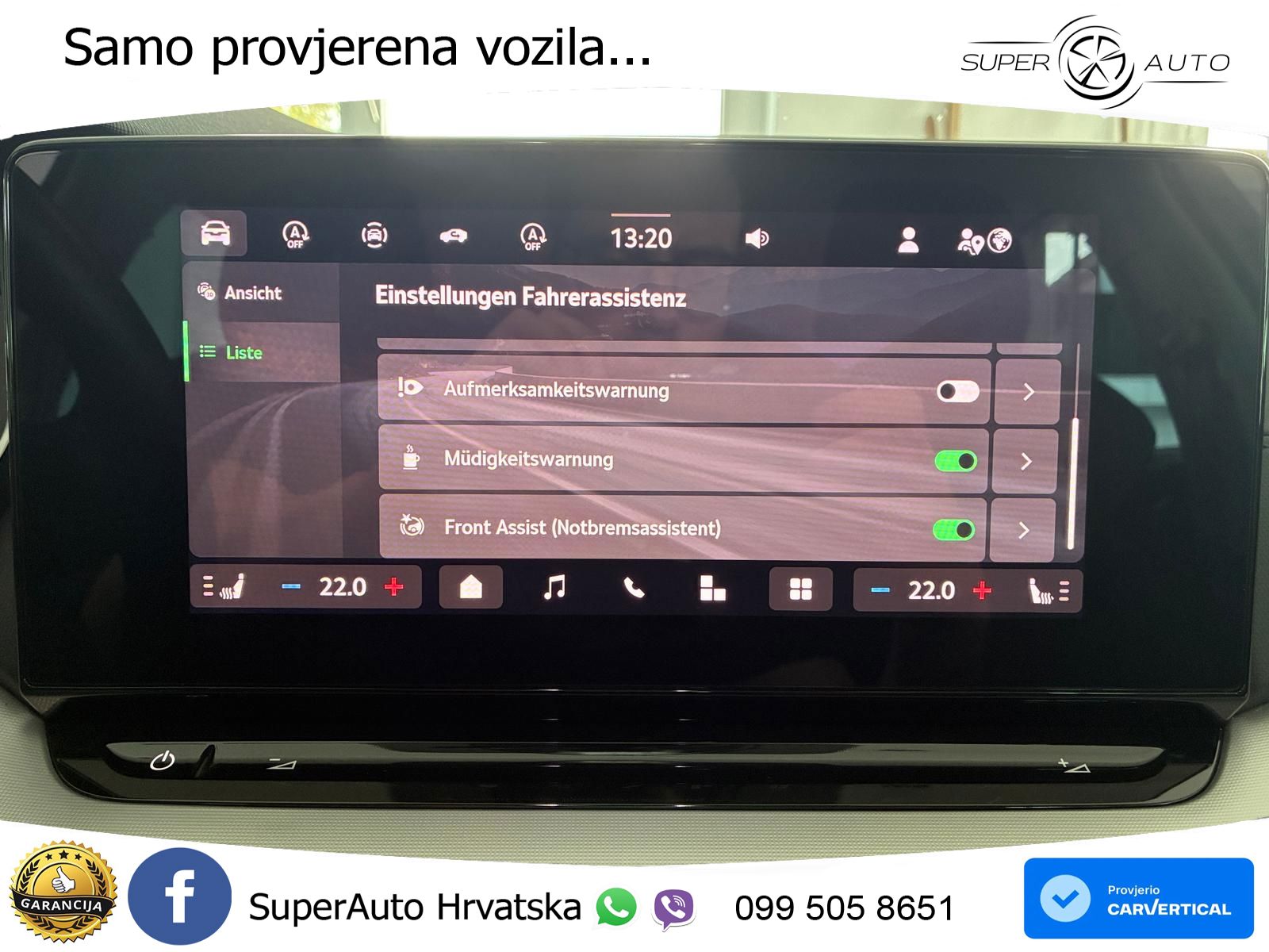 Škoda Octavia Combi 1.5 TSI (150 KS) Selection MATRIX+GR SJED+KAM