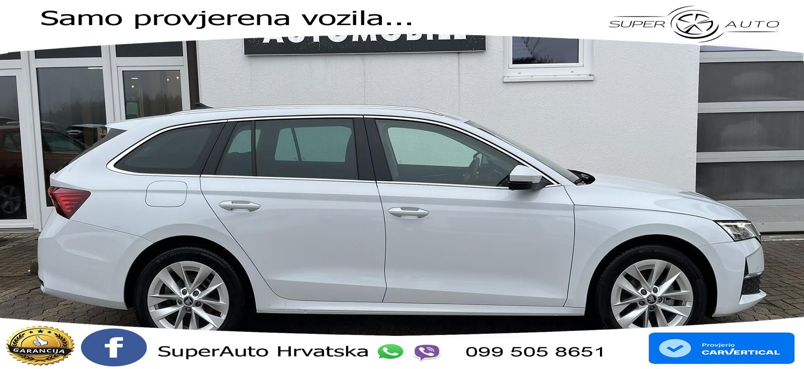 Škoda Octavia Combi 1.5 TSI (150 KS) Selection MATRIX+GR SJED+KAM