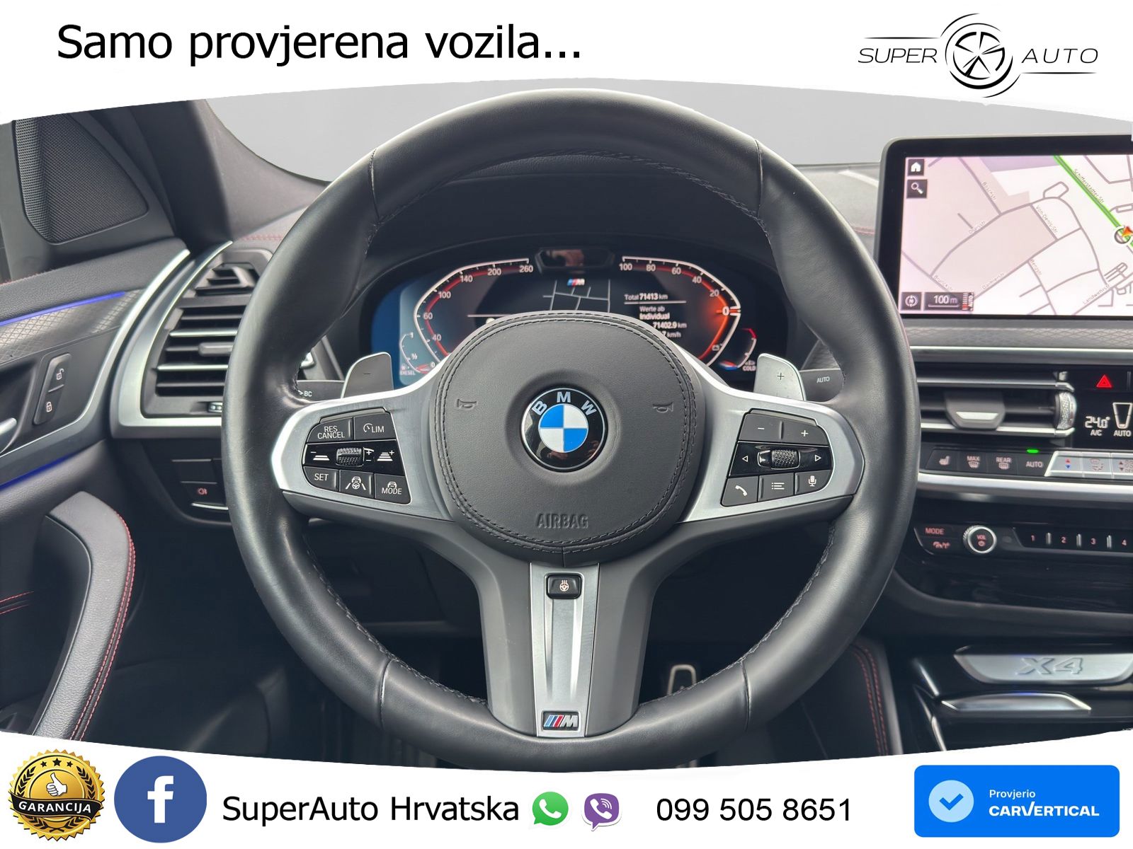 BMW X4 30d (286 KS) xDrive Steptronic M Sport LED+GR SJED+ACC