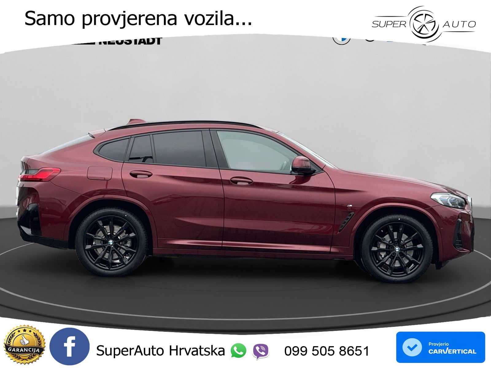 BMW X4 30d (286 KS) xDrive Steptronic M Sport LED+GR SJED+ACC