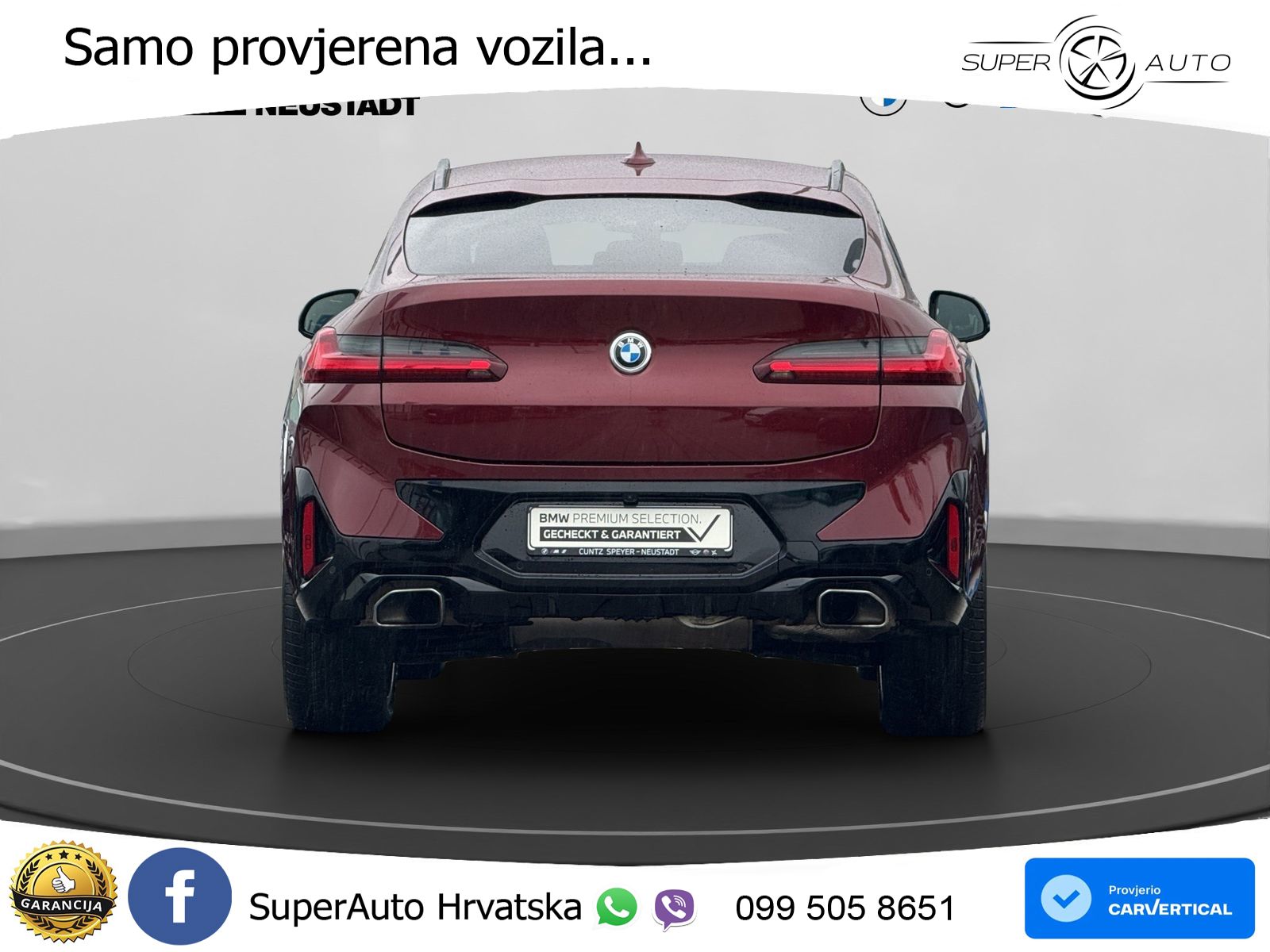 BMW X4 30d (286 KS) xDrive Steptronic M Sport LED+GR SJED+ACC