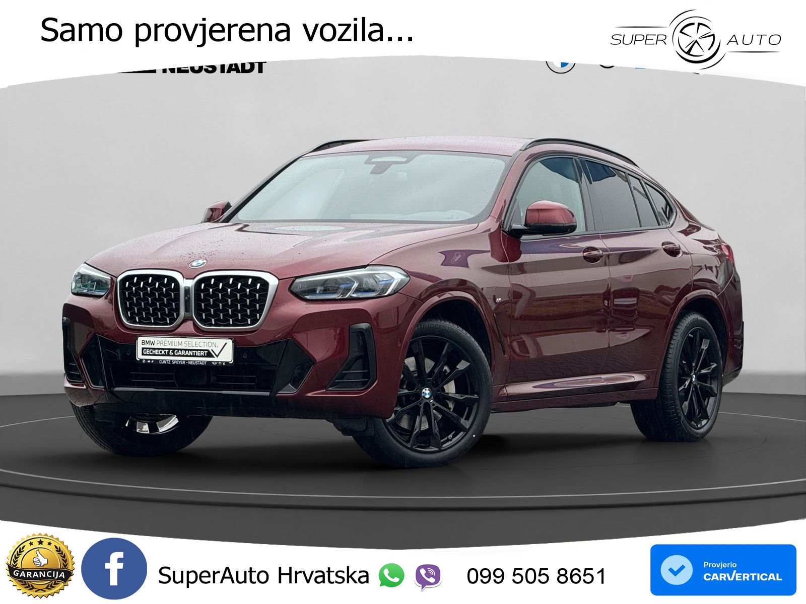BMW X4 30d (286 KS) xDrive Steptronic M Sport LED+GR SJED+ACC