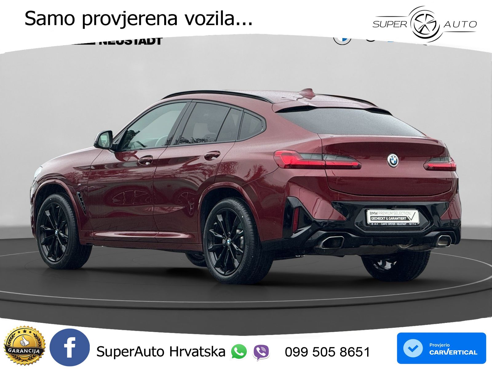 BMW X4 30d (286 KS) xDrive Steptronic M Sport LED+GR SJED+ACC