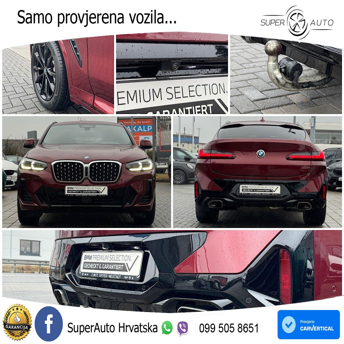 BMW X4 30d (286 KS) xDrive Steptronic M Sport LED+GR SJED+ACC
