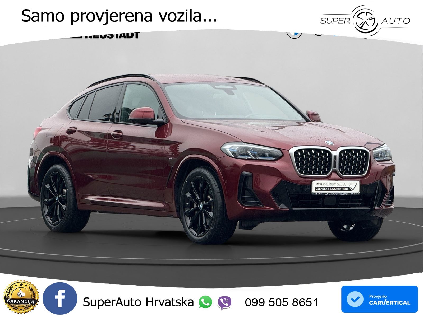BMW X4 30d (286 KS) xDrive Steptronic M Sport LED+GR SJED+ACC