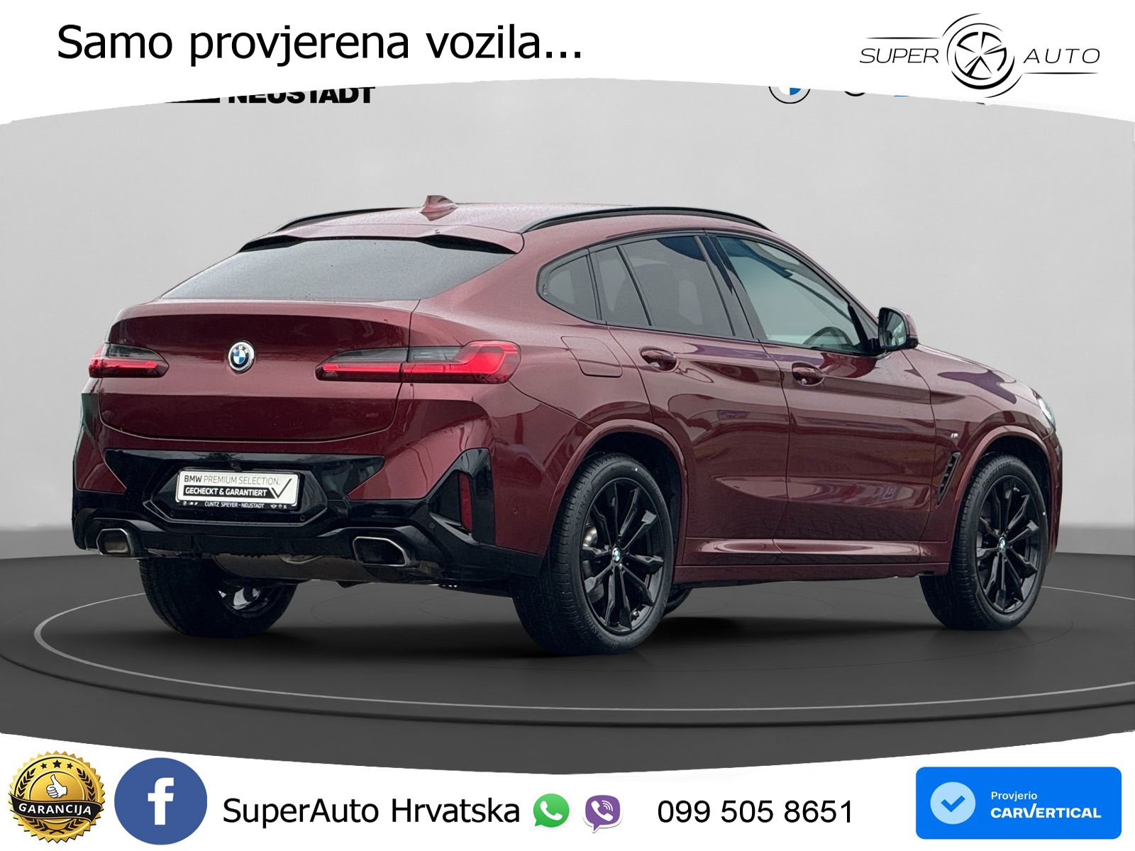 BMW X4 30d (286 KS) xDrive Steptronic M Sport LED+GR SJED+ACC