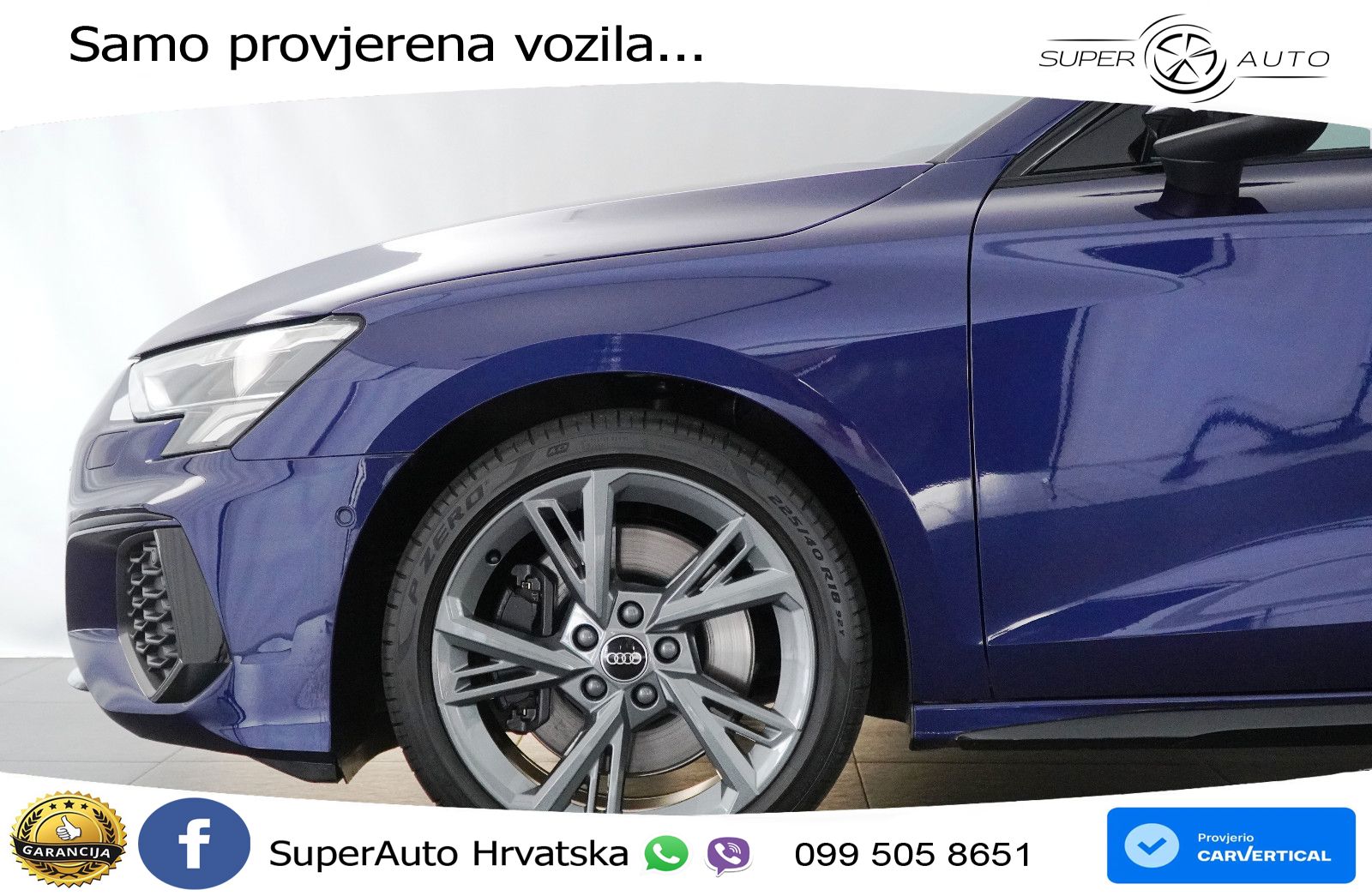 Audi S3 Limuzina 2.0 TFSI (310 KS) quattro S tronic S line