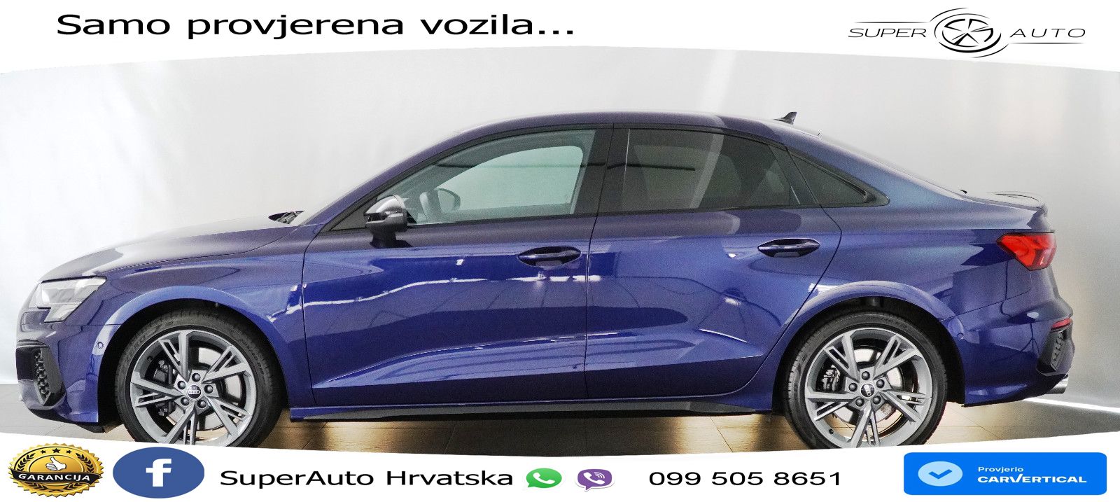 Audi S3 Limuzina 2.0 TFSI (310 KS) quattro S tronic S line