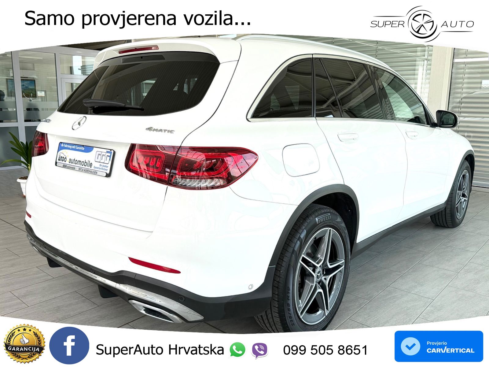 Mercedes GLC 220d (194 KS) 4MATIC G-TRONIC AMG LED+GR SJED+ACC