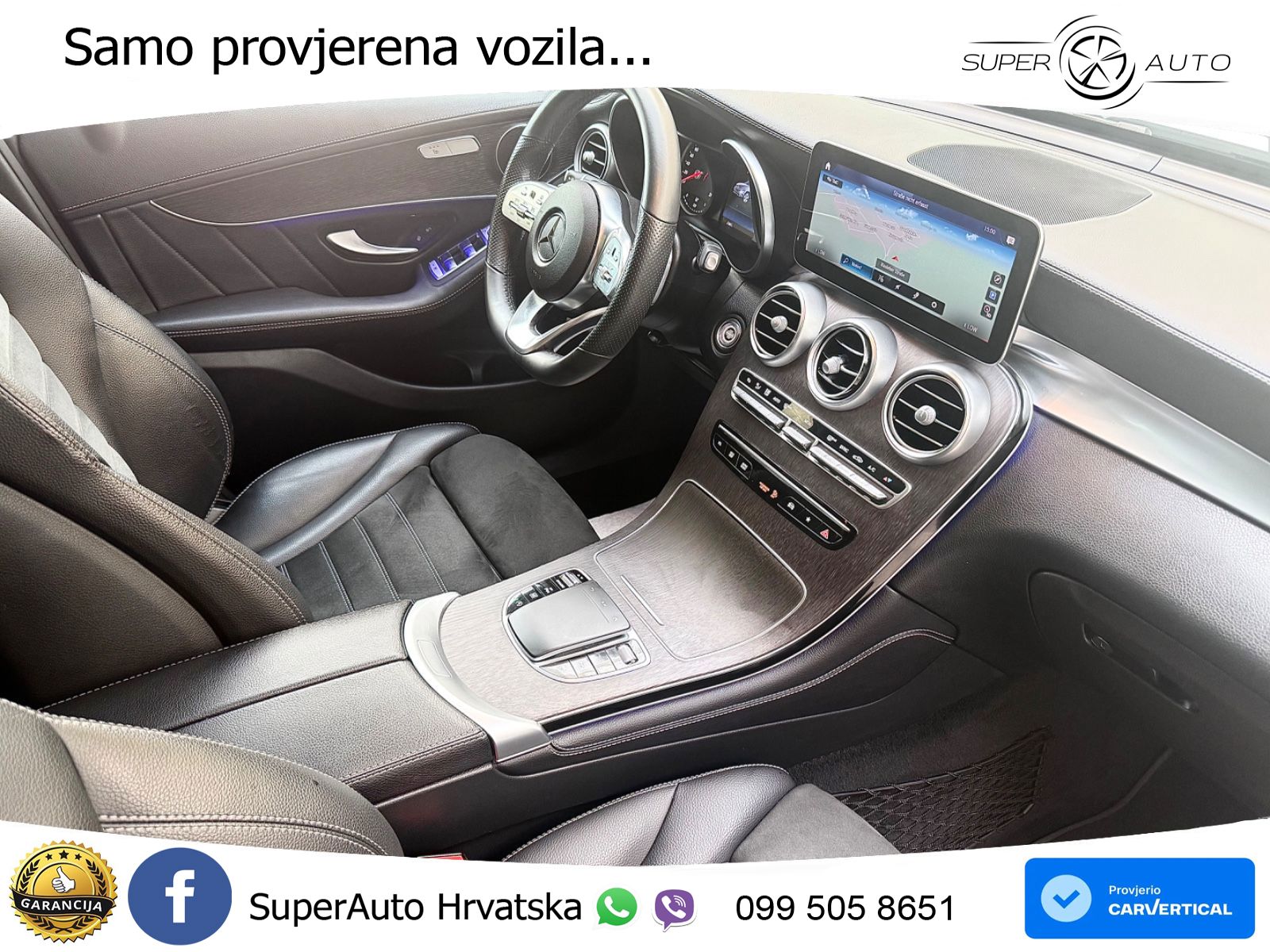 Mercedes GLC 220d (194 KS) 4MATIC G-TRONIC AMG LED+GR SJED+ACC