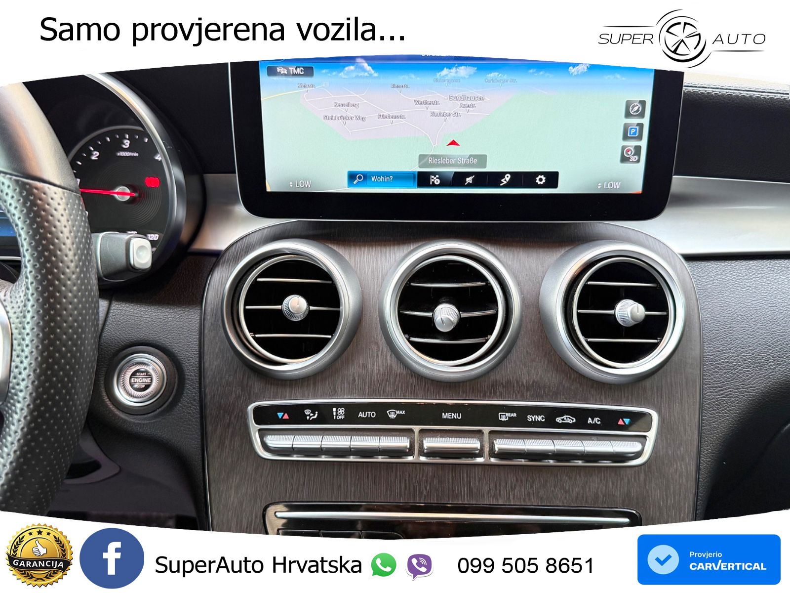 Mercedes GLC 220d (194 KS) 4MATIC G-TRONIC AMG LED+GR SJED+ACC