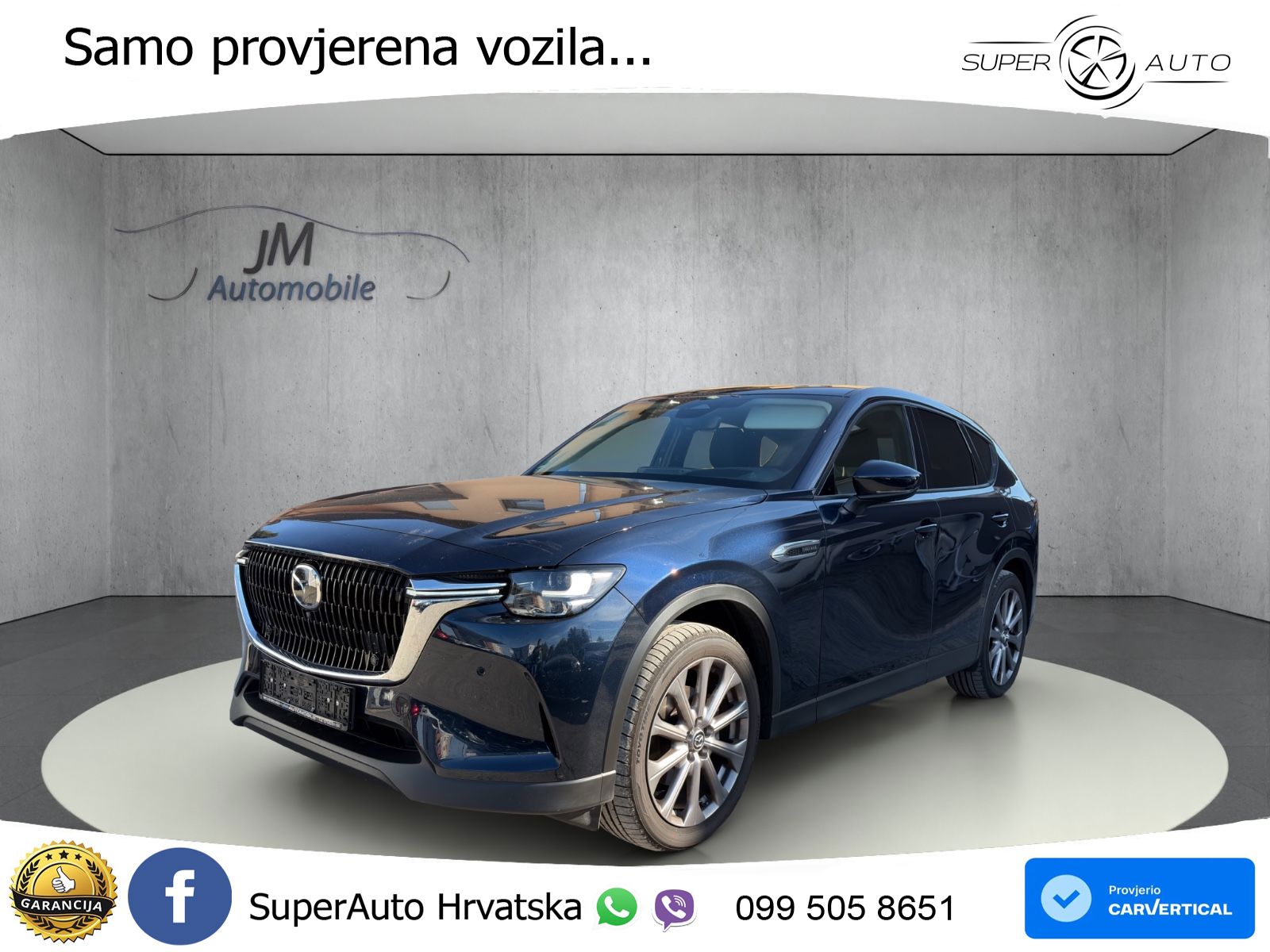 Mazda CX-60 3.3 e-Skyactiv D (254 KS) AWD Automatic LED+GR SJED+ACC