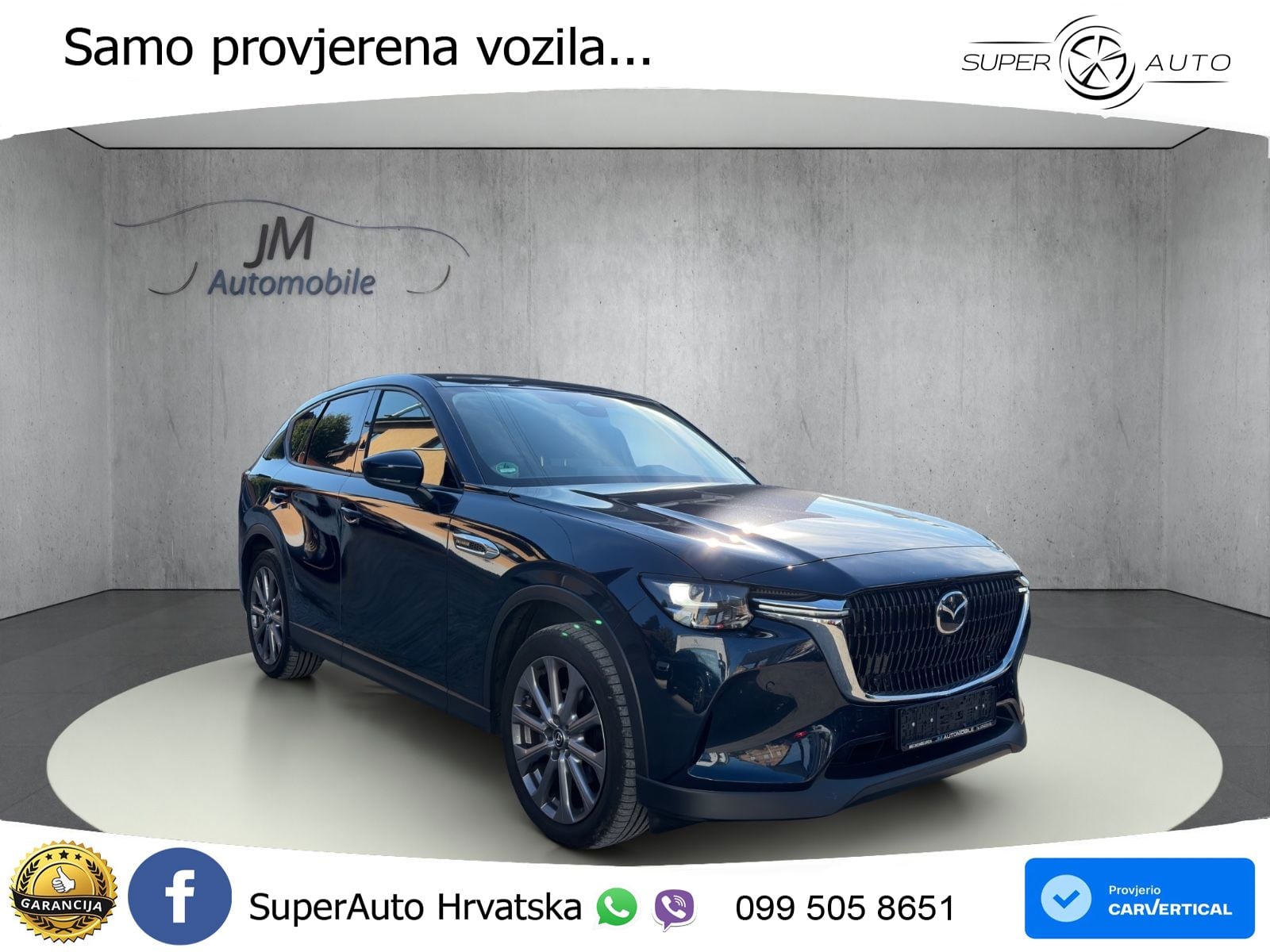 Mazda CX-60 3.3 e-Skyactiv D (254 KS) AWD Automatic LED+GR SJED+ACC