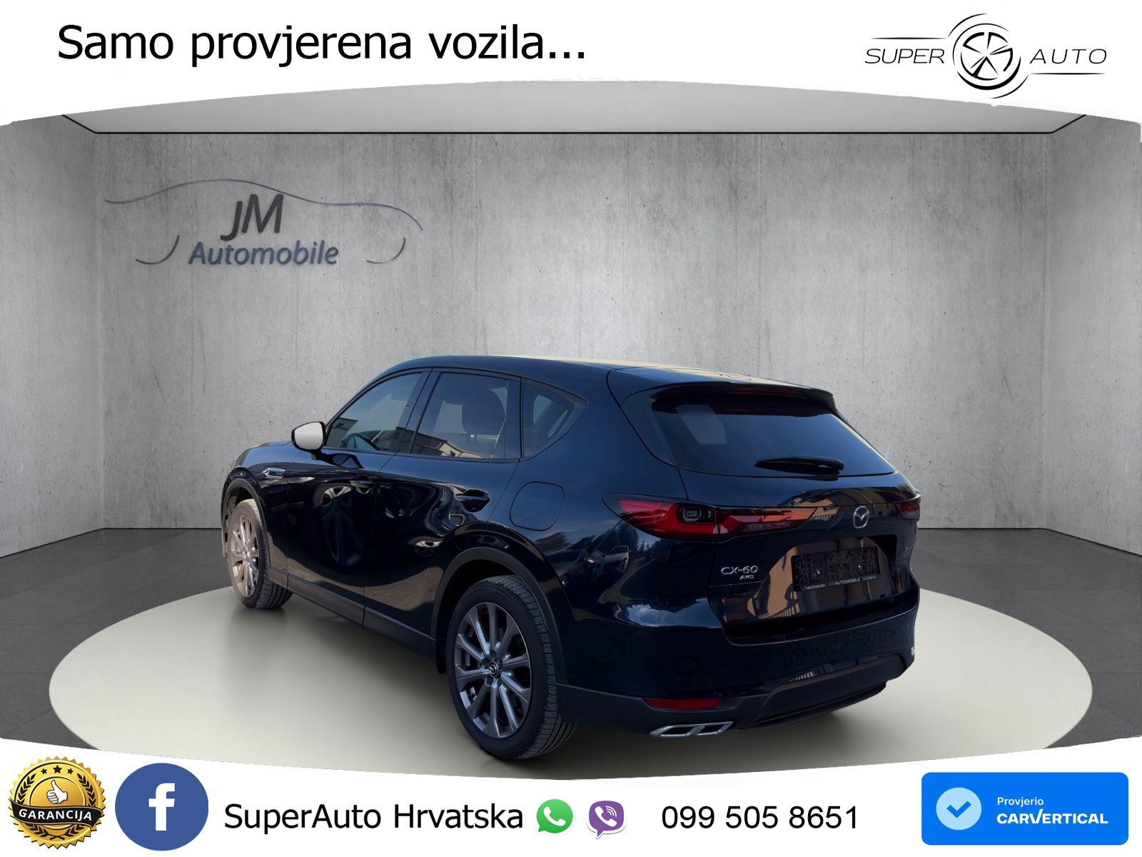 Mazda CX-60 3.3 e-Skyactiv D (254 KS) AWD Automatic LED+GR SJED+ACC