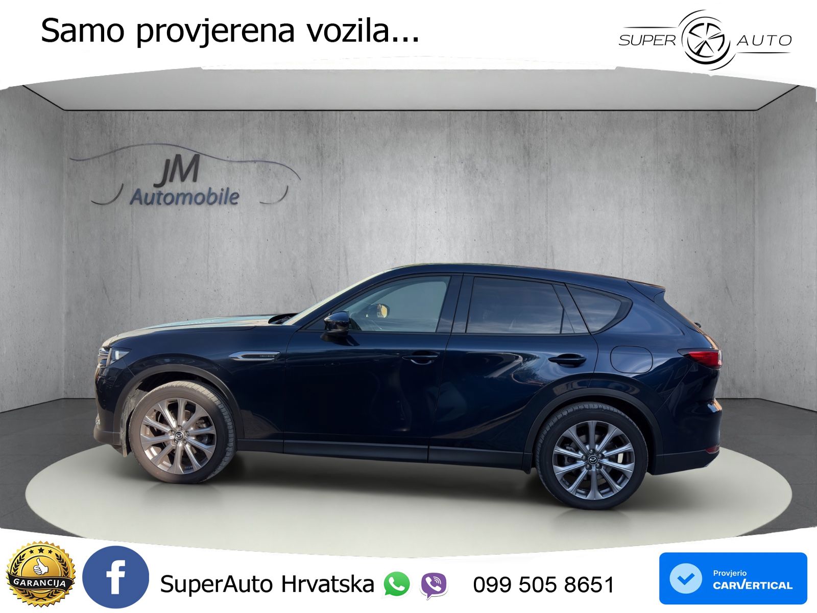 Mazda CX-60 3.3 e-Skyactiv D (254 KS) AWD Automatic LED+GR SJED+ACC
