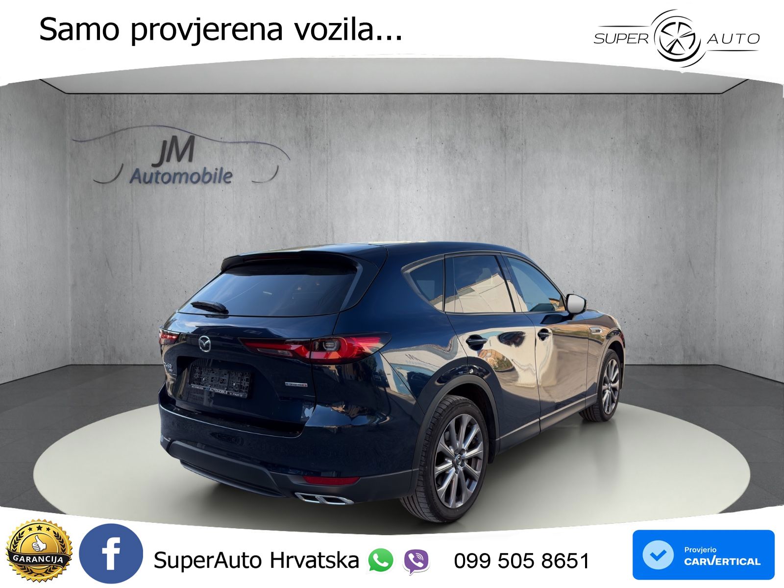 Mazda CX-60 3.3 e-Skyactiv D (254 KS) AWD Automatic LED+GR SJED+ACC