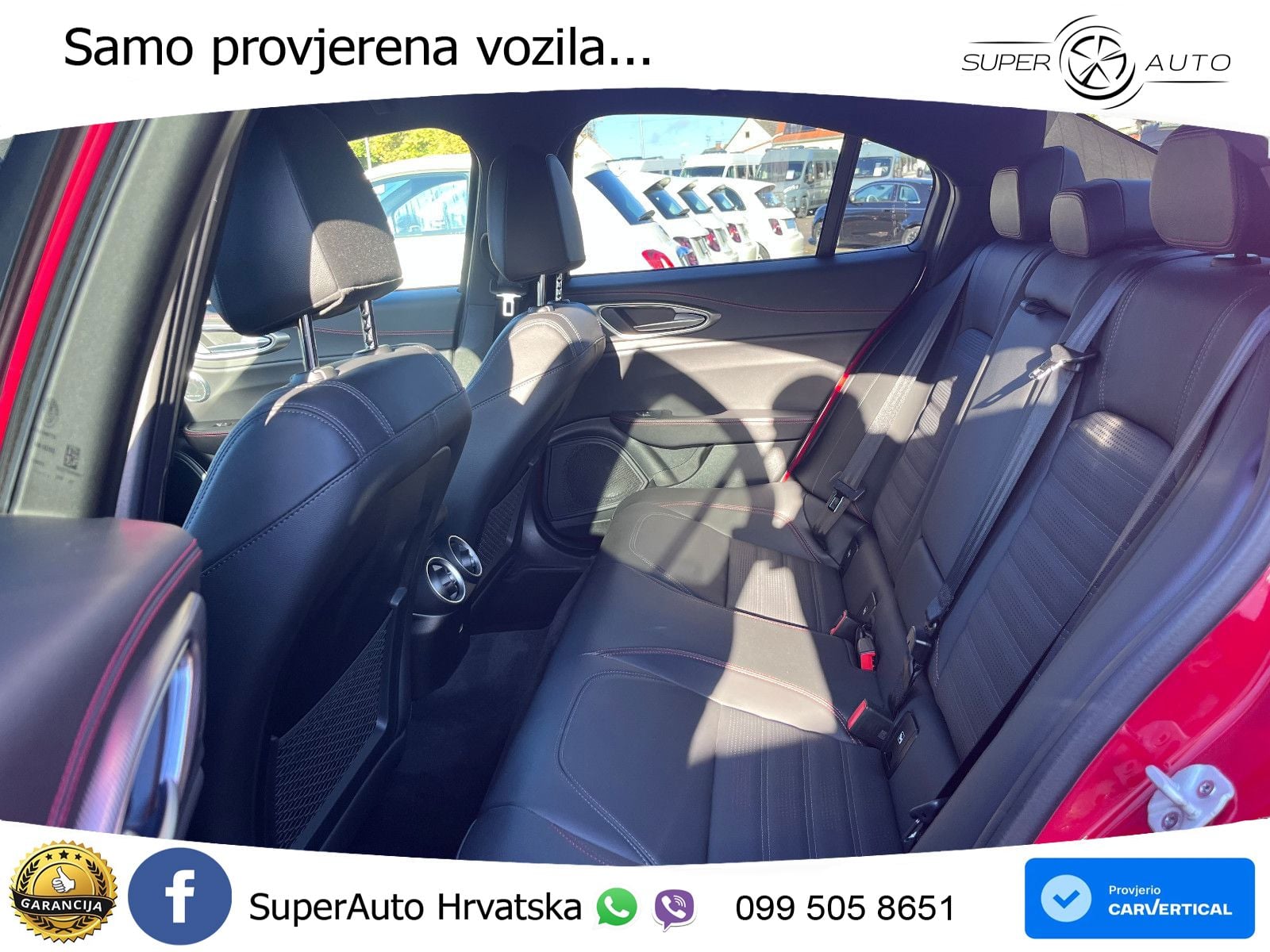 Alfa Romeo Giulia 2.0 Turbo (280 KS) Q4 Automatic LED+GR SJED+ACC