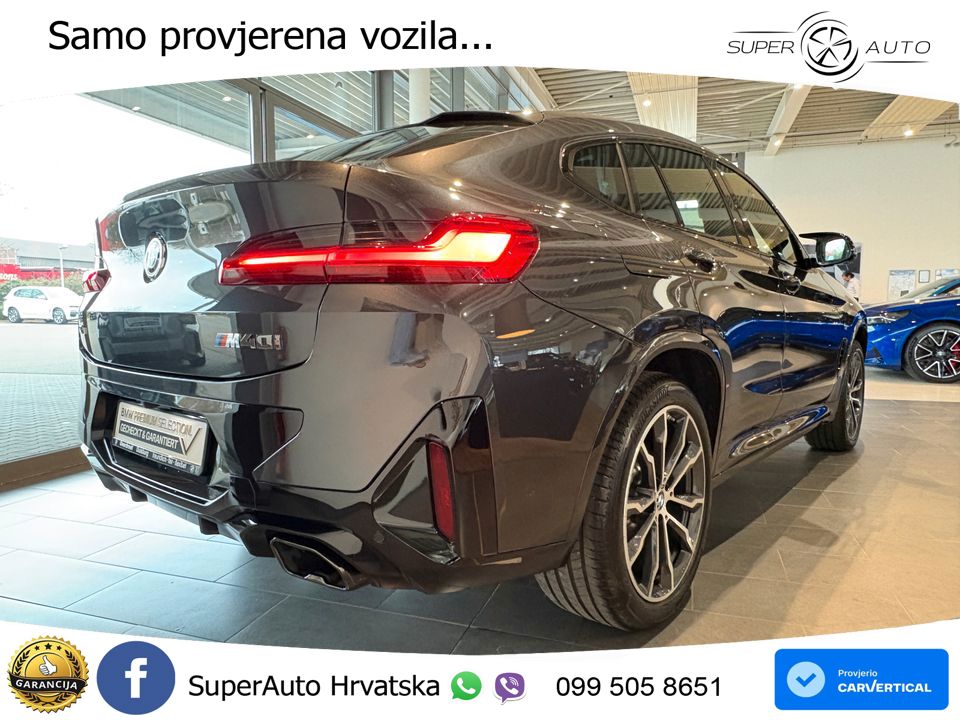 BMW X4 M40i (360 KS) xDrive Steptronic LED+GR SJED+ACC