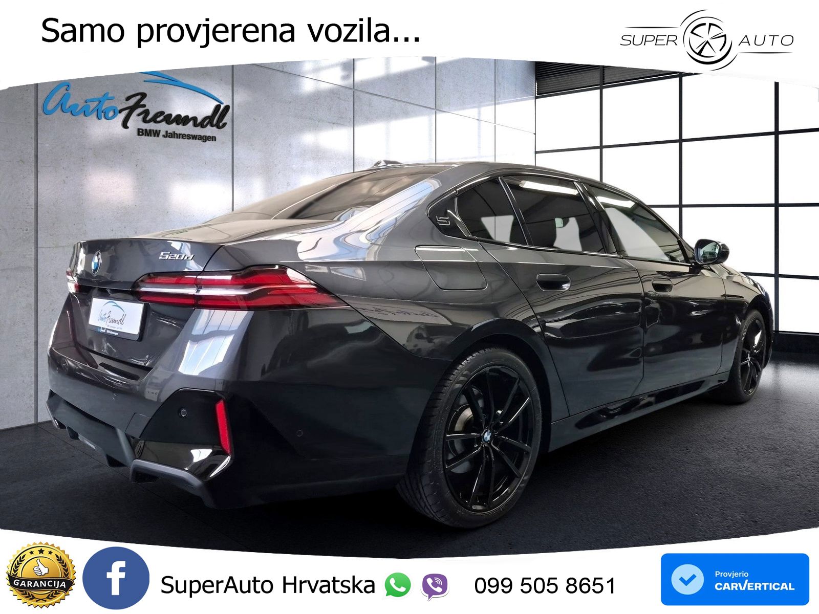 BMW 520d (197 KS) xDrive Steptronic M Sport LED+GR SJED+ACC