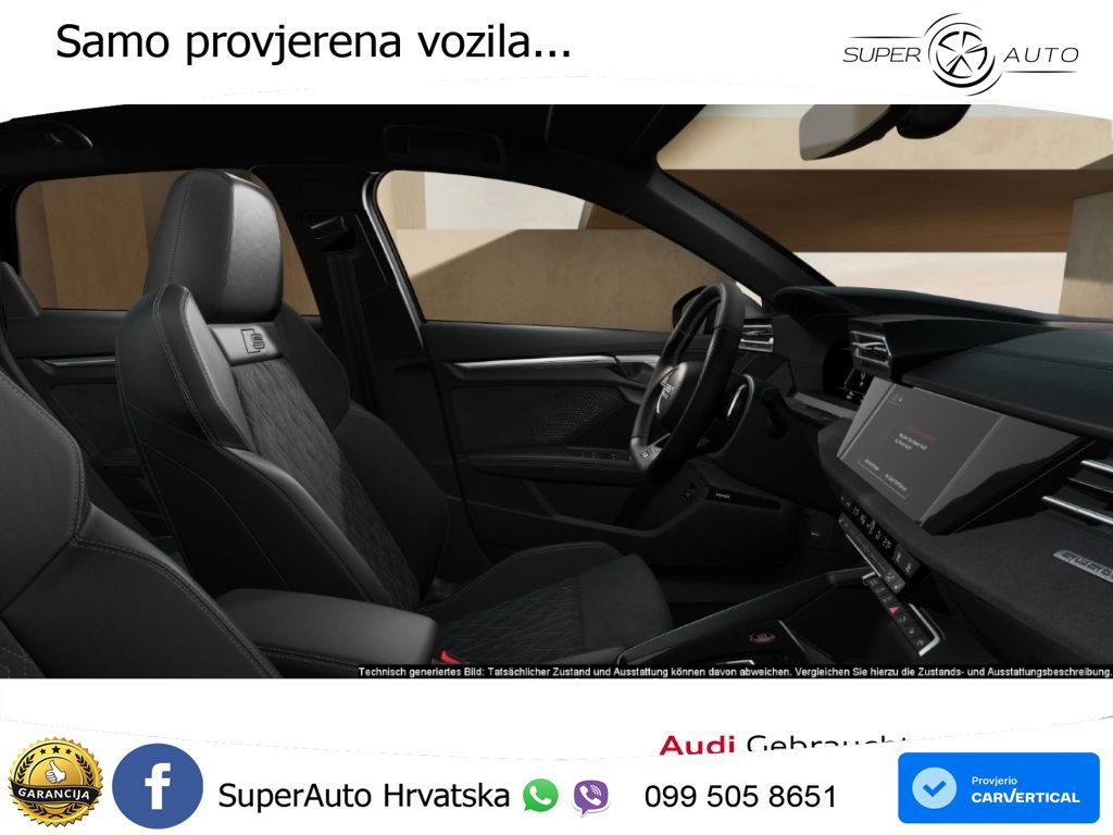 Audi S3 2.0 TFSI (333 KS) quattro S tronic MATRIX+GR SJED+KAM