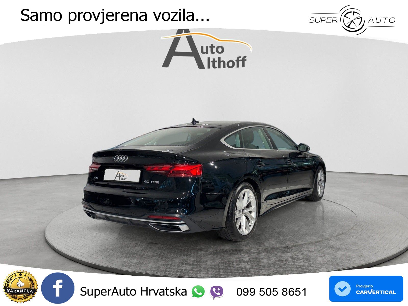 Audi A5 Sportback  40 TFSI (204 KS) S tronic MATRIX+GR SJED+KAM