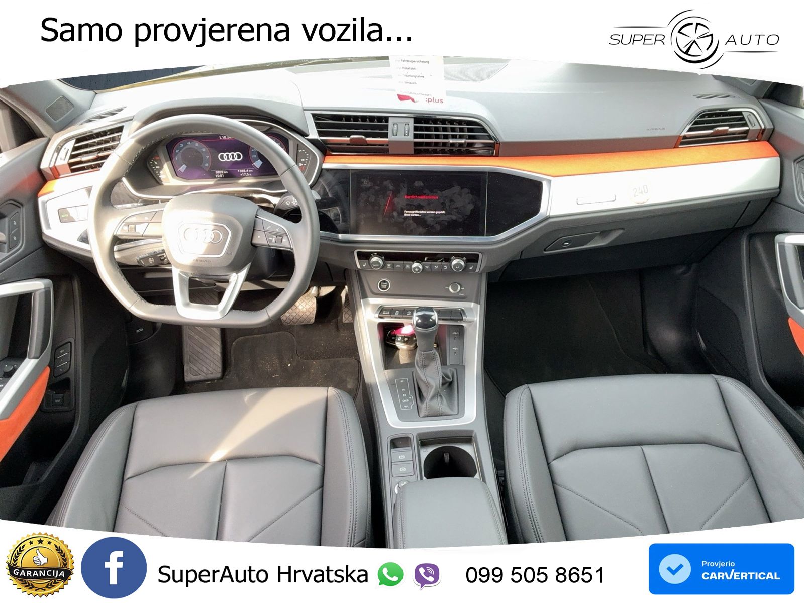 Audi Q3 II Sportback 40 TFSI (190 KS) quattro S tronic S line LED+GR SJED+ACC